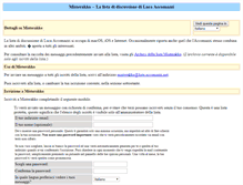 Tablet Screenshot of liste.accomazzi.net
